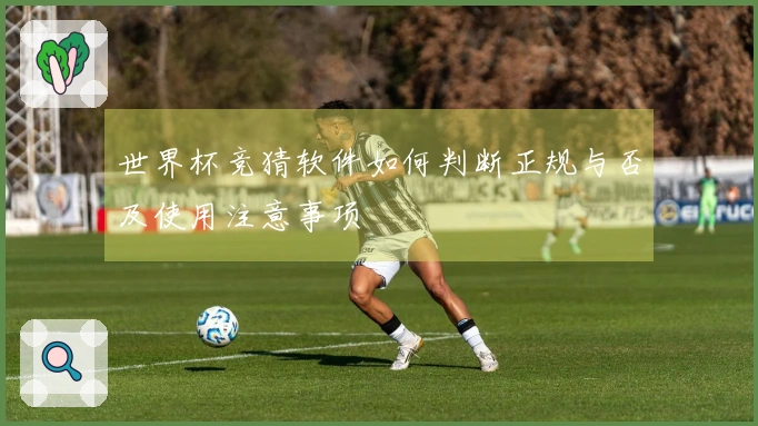 世界杯竞猜软件如何判断正规与否及使用注意事项